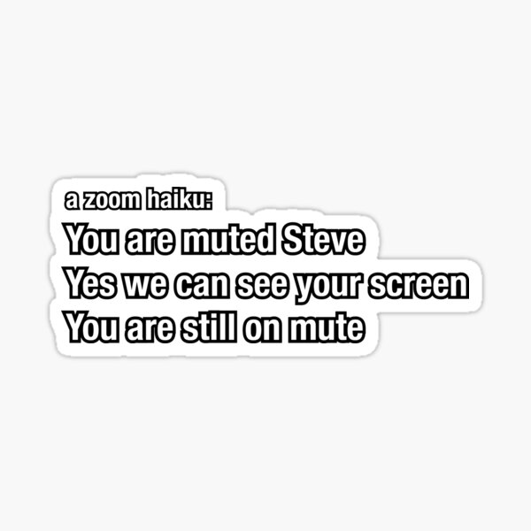 Item preview, a zoom haiku designed and sold by PrestigeWorld.