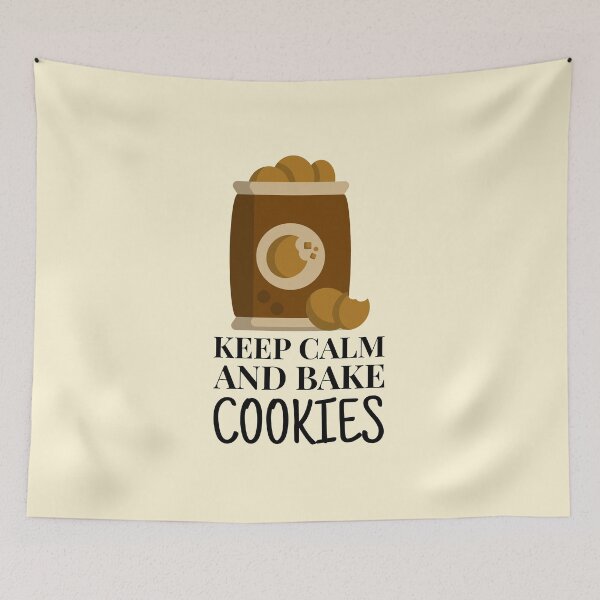 Item preview, Keep Calm And Bake Cookies Jar designed and sold by quoteology.