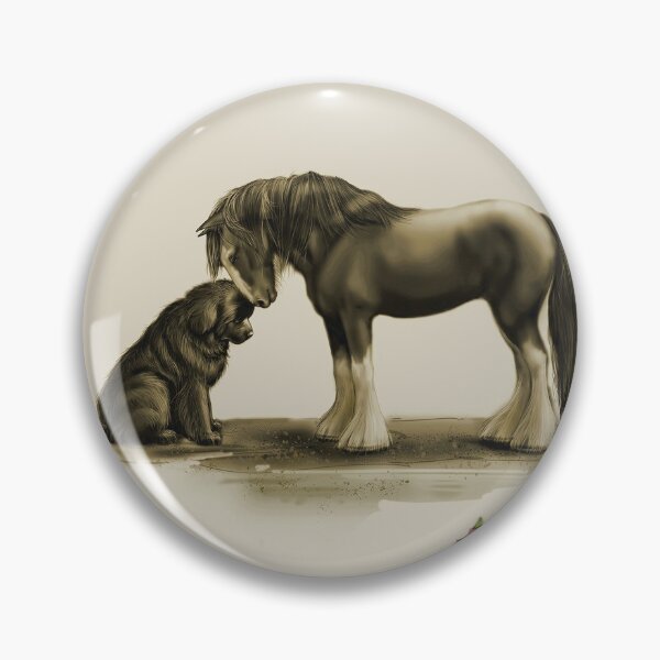 Item preview, Clydesdale and newfie designed and sold by Patricia Reeder Eubank.