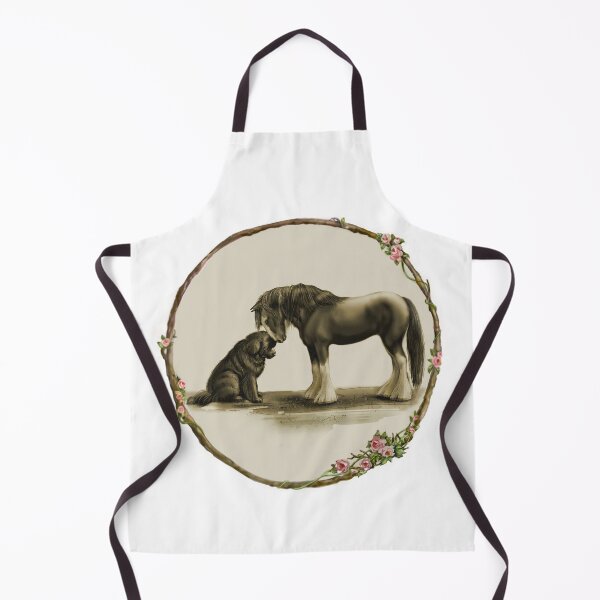 Item preview, Clydesdale and newfie designed and sold by Patricia Reeder Eubank.