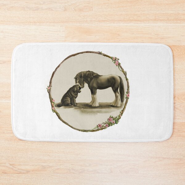 Item preview, Clydesdale and newfie designed and sold by Patricia Reeder Eubank.