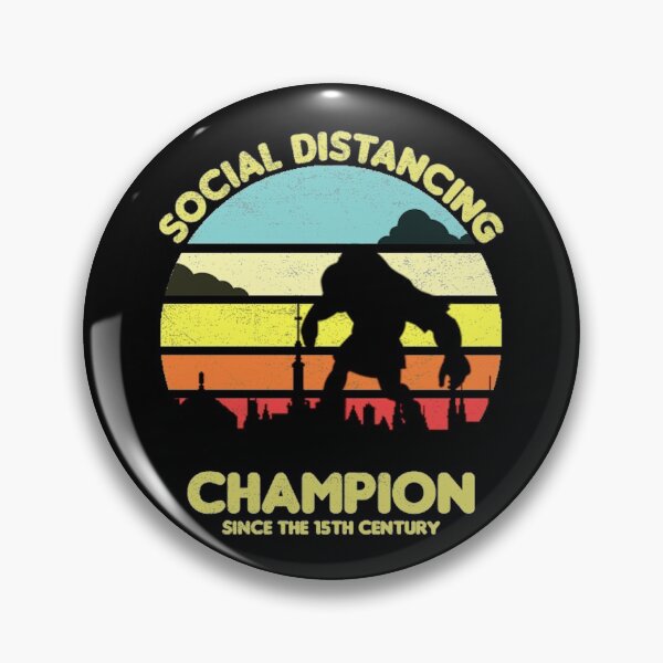 Artikelvorschau, Buckliger von Social Distancing Champ entworfen und verkauft von Paradoxmotif.