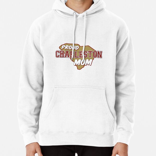 College of Charleston Cougars Campus Hoodie Sweatshirt White