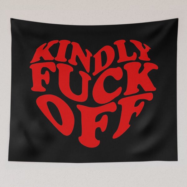 Item preview, Kindly Fk off red designed and sold by MarcoPolok.