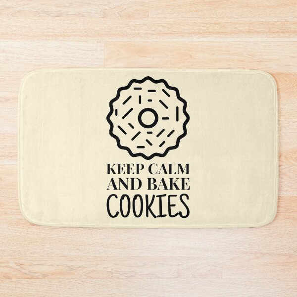 Item preview, Keep Calm And Bake Cookies Fancy Biscuit designed and sold by quoteology.