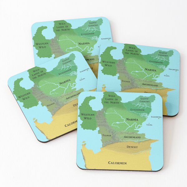 Item preview, Narnia Map (Basic) designed and sold by HometownSciFi.