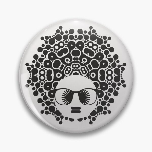 Item preview, Geometric Afro Lady designed and sold by craftyhabiba.