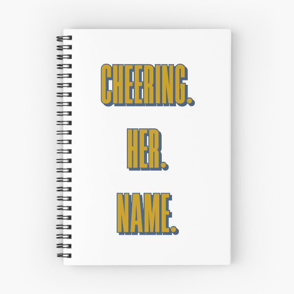 Item preview, Cheering her name Notre Dame  designed and sold by mackattak06.