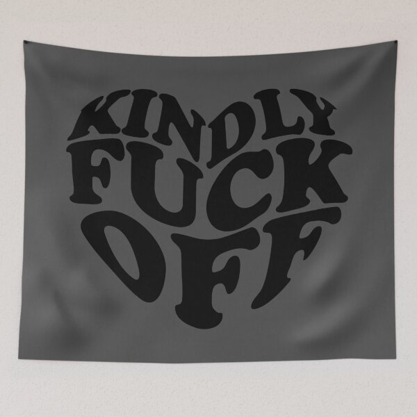 Item preview, Kindly Fk off black designed and sold by MarcoPolok.