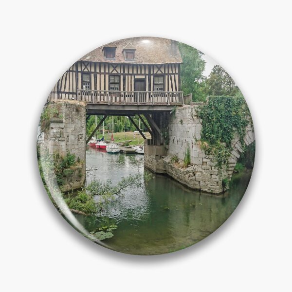 Item preview, Old Mill, Vieux Moulin de Vernon, Eure, Normandy designed and sold by Marilyn Harris.