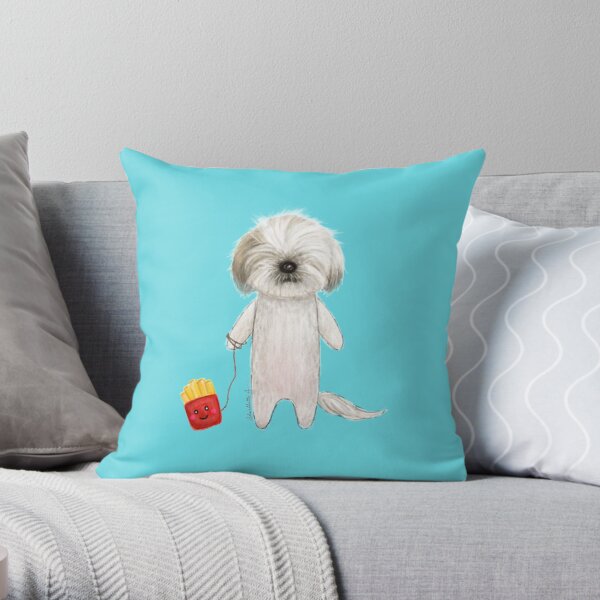 Odie's Eyes Throw Pillow