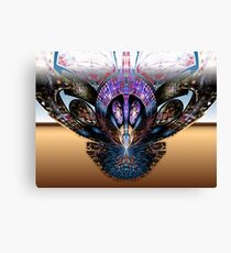 Tut63#5: Heavy Metal Butterfly (G1377) Canvas Print