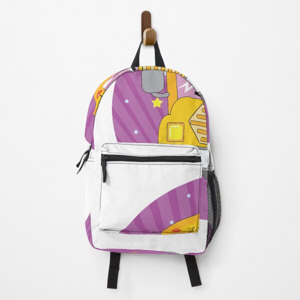 Item preview, purple kids yellow school bus ,cartoon background stars sky in kids environment for kids game-01 designed and sold by adee1122.