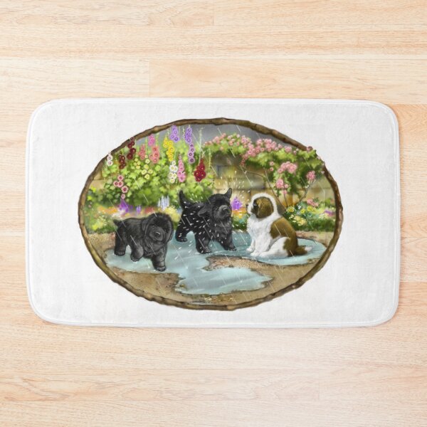 Item preview, St. Bernard and newfie puppies designed and sold by Patricia Reeder Eubank.