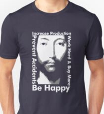 OMM 0000 THX -1138 Be Happy Unisex T-Shirt