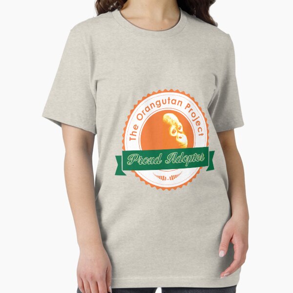 Item preview, Proud Adopter designed and sold by The Orangutan Project.
