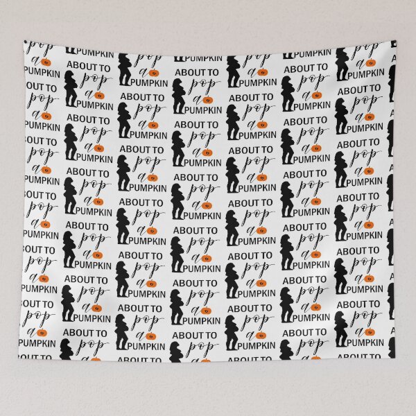 Item preview, About to Pop A Pumpkin-Halloween Pregnancy Announcement designed and sold by younghopes.