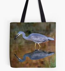 White Faced Heron Tote Bag