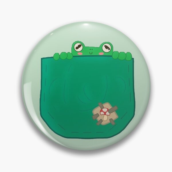 Item preview, pocket frog designed and sold by 123fishey.