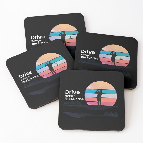 Item preview, Golf in the Sunrise designed and sold by HibouMagique.