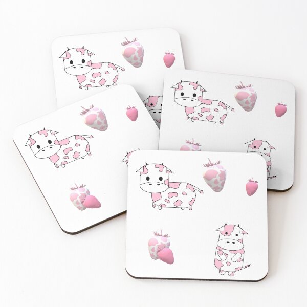 Aperçu de l'œuvre Pack multiple de vache aux fraises créée et vendue par EttieTheYettie.