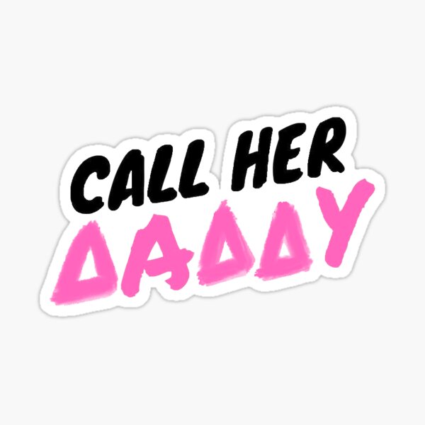 CALL HER DDD Sticker