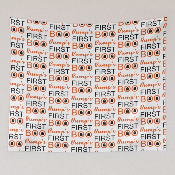Item preview, Bump's First Boo- Halloween Pregnancy Announcement designed and sold by younghopes.