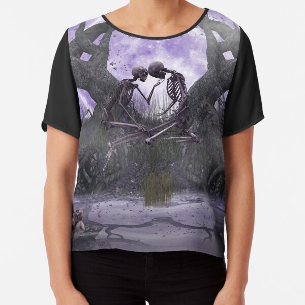 To the moon and back Chiffon Top