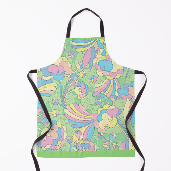 Item preview, Vintage psychedelic flowers designed and sold by Birdtheman12345.