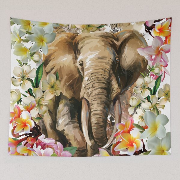 Item preview, LAOS VIENTIENE, a new looks at Laos’s image – the Lao Elephant and wonderful national flower the frangipani  in Laos, called dok jampa. designed and sold by JOHNC1.