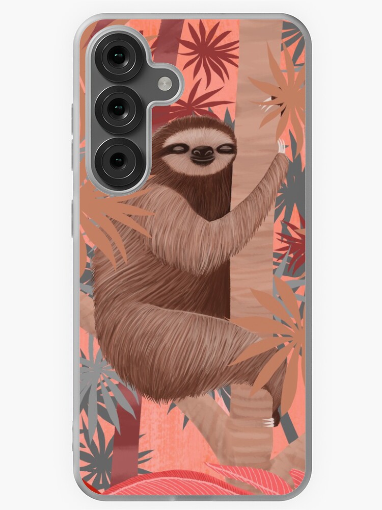 Thumbnail 1 of 4, Samsung Galaxy Phone Case, Technicolor Jungle 1 designed and sold by kernelcopia.