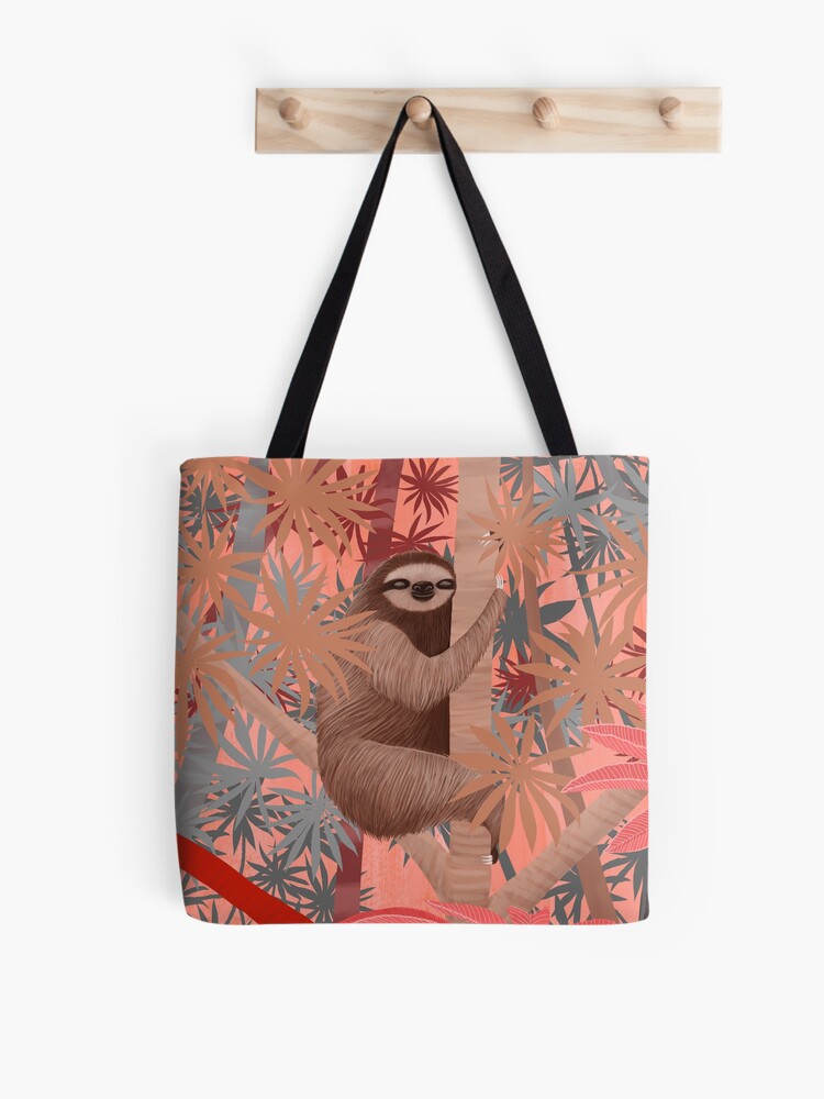 Thumbnail 1 of 2, Tote Bag, Technicolor Jungle 1 designed and sold by kernelcopia.