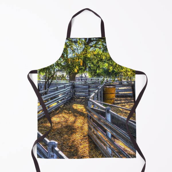 Item preview, Sheep yards in Autumn designed and sold by shaynetwright.