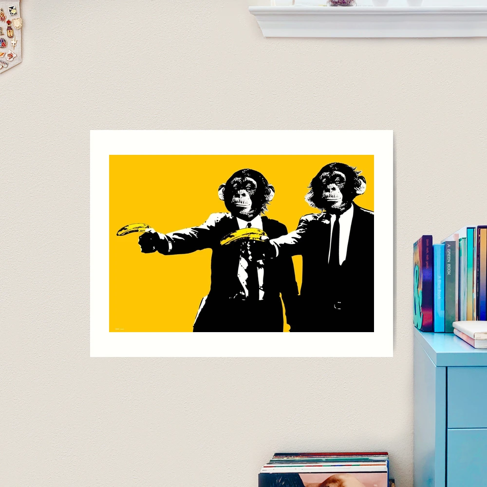 Pulp Fiction Monkeys Poster for Sale by Flakey