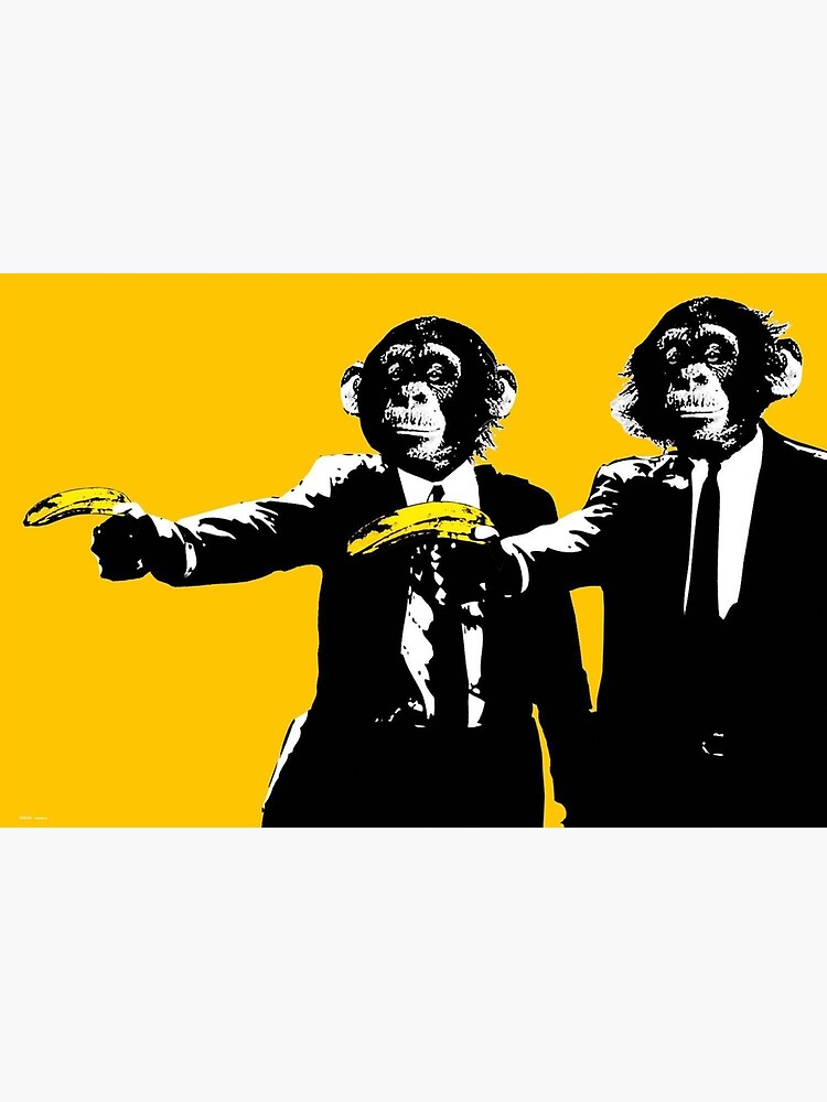 Pulp Fiction Monkeys Poster for Sale by Flakey