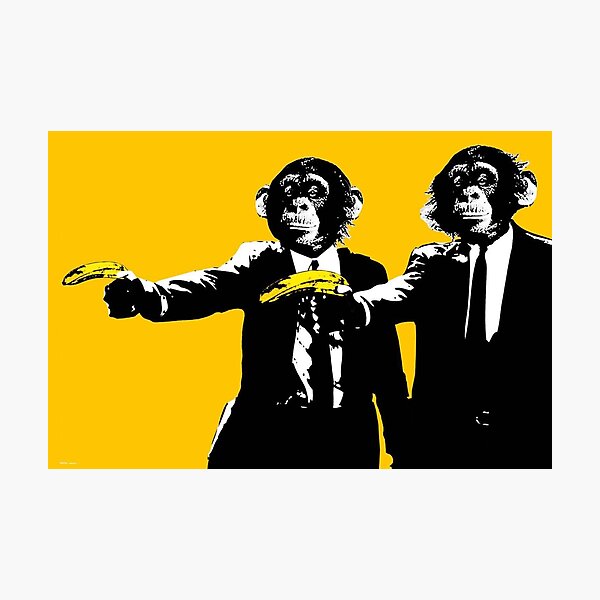 Item preview, Pulp Fiction Monkeys designed and sold by Flakey-.