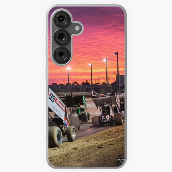 Item preview, Sunset at the Speedway track. designed and sold by shaynetwright.