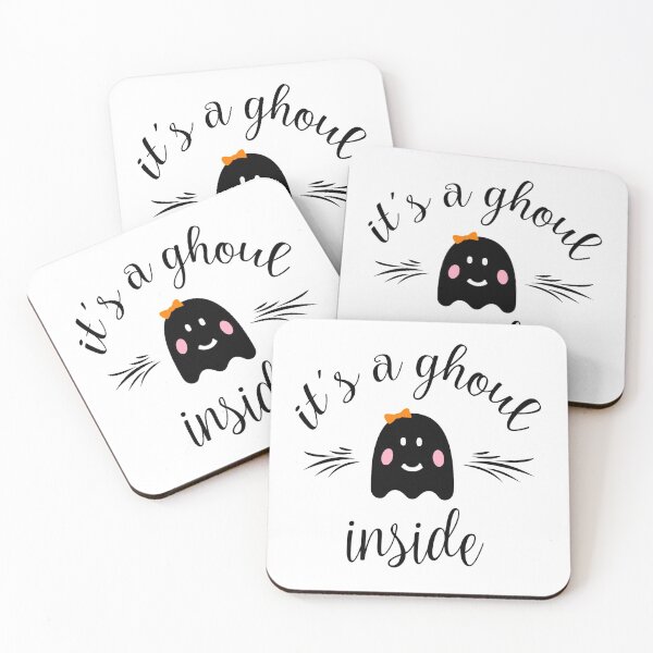Item preview, It's a Ghoul Inside -Halloween Pregnancy Announcement designed and sold by younghopes.