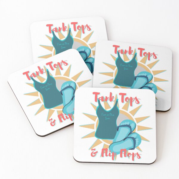 Item preview, Tank Tops & Flip Flops  designed and sold by Mandy Kay.