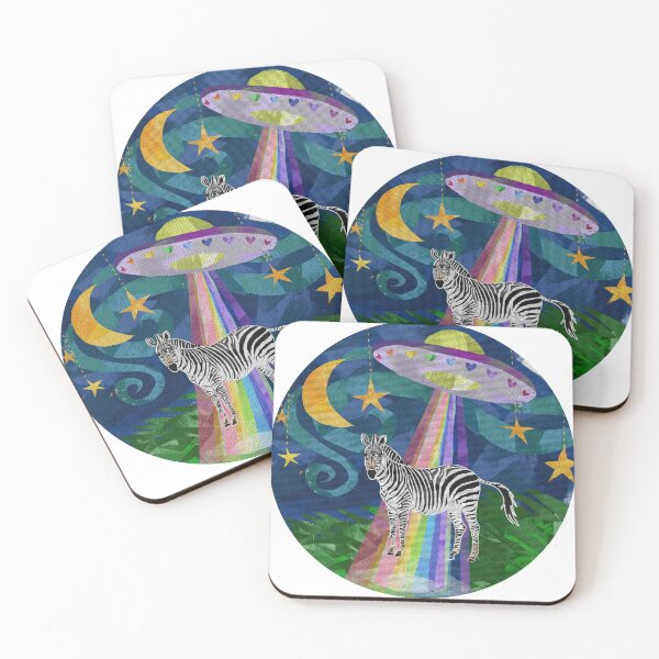 Item preview, cosmic zebra  designed and sold by ludvigstudio.