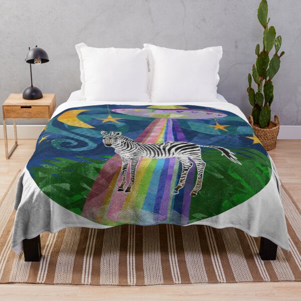 Item preview, cosmic zebra  designed and sold by ludvigstudio.