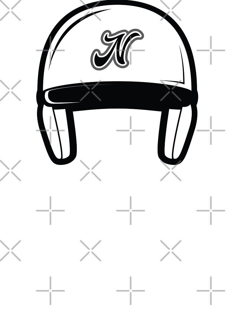 Simple Black and White Baseball Jersey Back Sticker for Sale by gary28