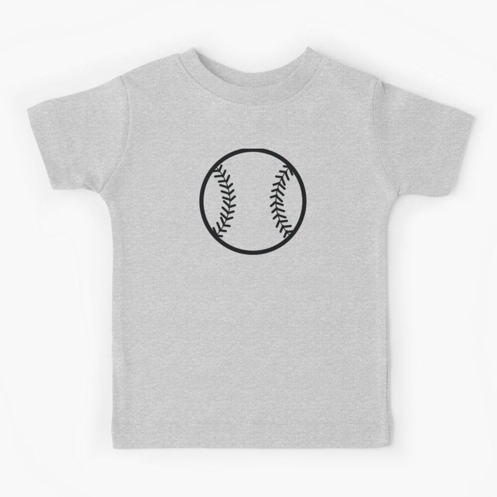 Simple Black and White Baseball Jersey Back Sticker for Sale by gary28