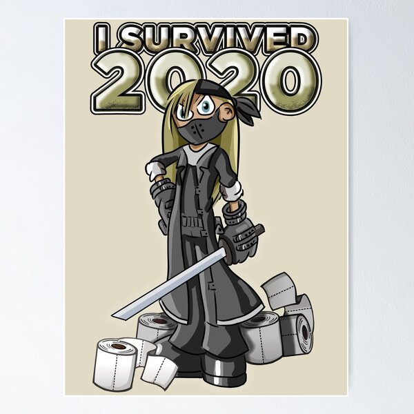 Item preview, I Survived 2020 designed and sold by Mike-vom-Mars.