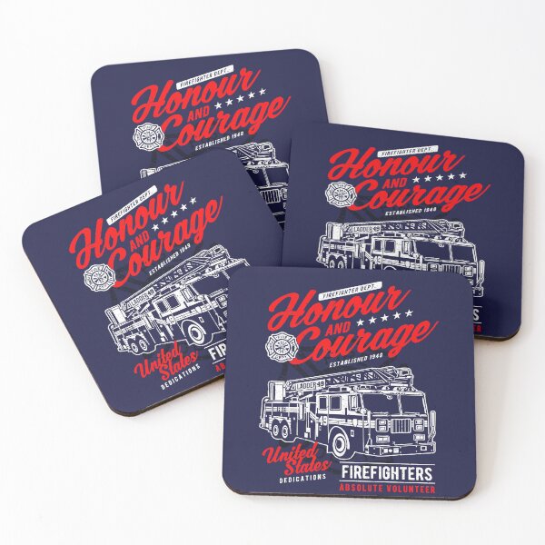 Item preview, Honour And Courage. Fire Department. designed and sold by wkyip79.