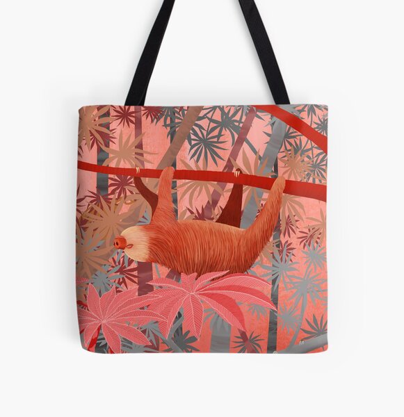 Technicolor Jungle 3 All Over Print Tote Bag