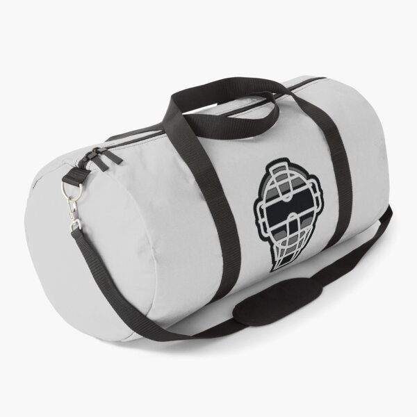 Aperçu de l'œuvre Masque de receveur de baseball simple noir et blanc créée et vendue par gary28.