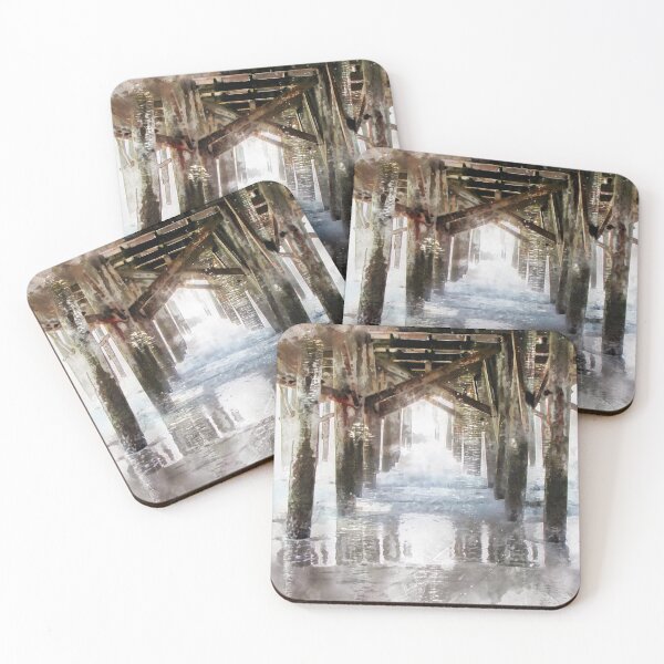 Item preview, Under the Myrtle Beach Pier - South Carolina designed and sold by CLManey.