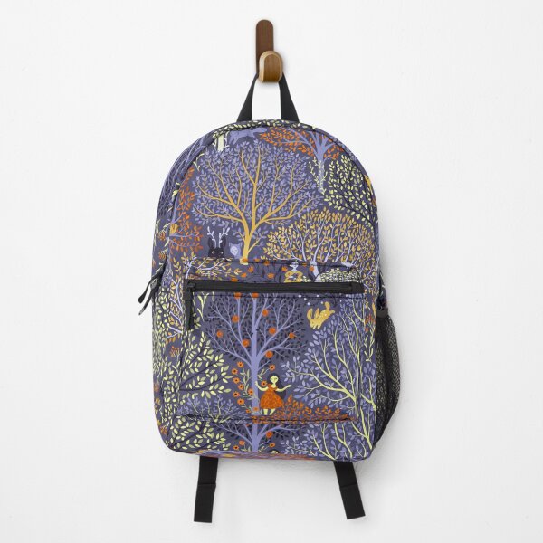 Item preview, Magical Forest in blue designed and sold by Gaia Marfurt.