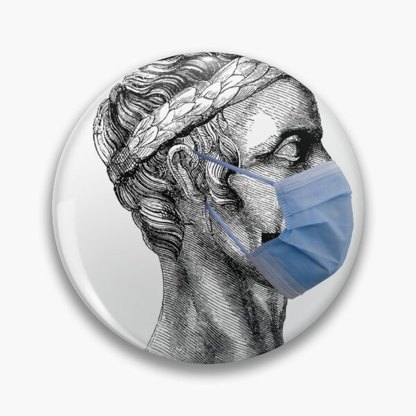 Item preview, Corona Virus Mask Julius Caesar Mask designed and sold by ChonccyBoi.